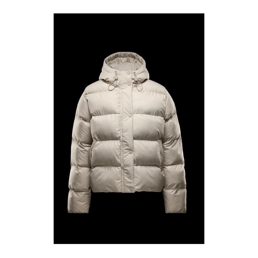 Nike Therma-FIT Puffer Jacket (Size XL) Loose Fit Hooded Coat HF7898-104 Women's
